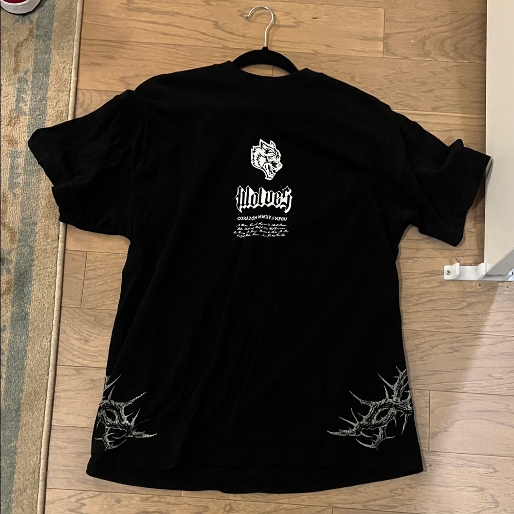 Darc Sport Black Tee with White Graphics
